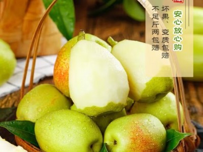 京鲜生 新疆一级库尔勒香梨2kg 单果